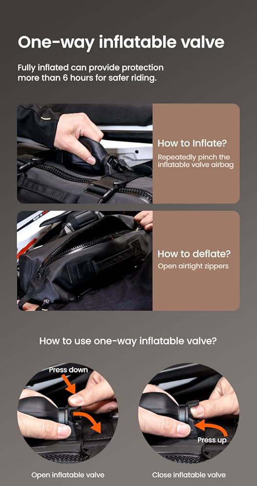 Amazon.com: Loboo Motorcycle Waterproof Safety Side Bag